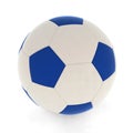 Soccer ball blue