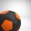 Soccer ball, 3D illustraion