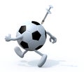 Soccer ball doping concepts