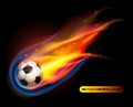 soccer ball Fire Football