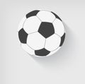 Soccer ball icon Royalty Free Stock Photo