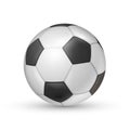 Soccer ball icon, football game sport for competition Royalty Free Stock Photo