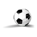 Soccer ball icon, realistic style