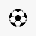 Soccer ball icon vector design Royalty Free Stock Photo