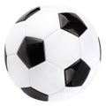 Soccer ball isolated on white background with clipping path Royalty Free Stock Photo