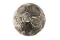 Soccer ball old Royalty Free Stock Photo