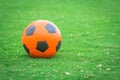 Soccer ball orange