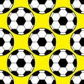 Soccer ball pattern.