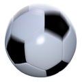 Soccer ball at speed