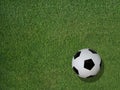 Soccer Ball on Sports Turf Grass
