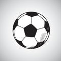 Soccer Ball Vector Drawing Hand Drawn