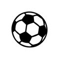 Soccer ball icon. soccer ball simple isolated icon