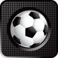 Soccer ball web button