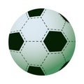 Soccer balloon sport championship icon