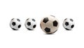 Soccer balls Royalty Free Stock Photo