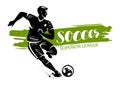 Soccer banner. Sport concept. Vector illustration