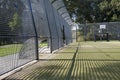 Soccer and basketball cage