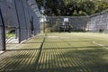 Soccer and basketball cage