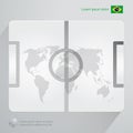 Soccer Brazil Infographic