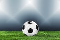 Soccer. Championship concept with soccer ball. Royalty Free Stock Photo