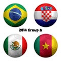 2014 Soccer Championship Group A Nations