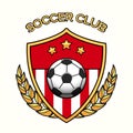 Soccer club emblem