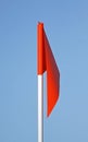 Soccer corner flag Royalty Free Stock Photo