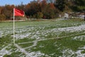 Soccer Corner Flag Royalty Free Stock Photo