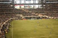 Soccer at Cowboys Stadium Royalty Free Stock Photo