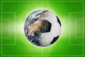 Soccer  World Cup European Championship Royalty Free Stock Photo