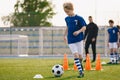 Soccer Drills: The Slalom Drill. Youth soccer practice drills