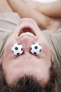 Soccer fan balls