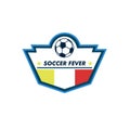 Soccer Fever Unique Shield Footbal Club Emblem