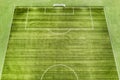 Soccer field, football field Royalty Free Stock Photo