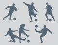 Soccer Figures Vector 2