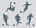 Soccer Figures Vector