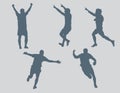 Soccer Figures Vector 3 Celebration