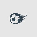 Soccer Fire monogram design logo inspiration