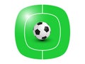 Soccer flat design modern App icon