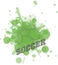 Soccer or football background Royalty Free Stock Photo