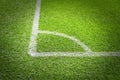 Soccer football field stadium grass Royalty Free Stock Photo