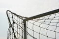 Soccer goal post and net Royalty Free Stock Photo