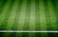 Soccer football grass field Royalty Free Stock Photo