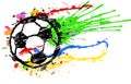 Soccer or Football illustration,