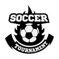 Soccer or football logo, emblem, badge