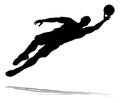 Soccer Football Player Silhouette