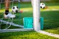 Soccer football strategy planning board. Coaching soccer Royalty Free Stock Photo