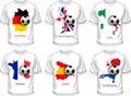 Soccer (football) t-shirt set