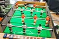 football table mini game Royalty Free Stock Photo