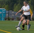 Soccer Girls varsity 17 Royalty Free Stock Photo